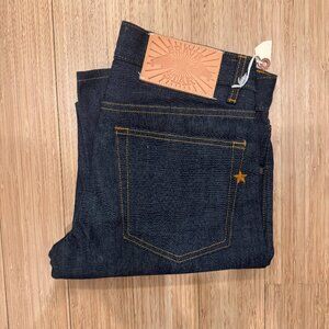 Brand New Brave Star Selvage 31 x 30 Cone Mills Denim Slim Taper Jeans
